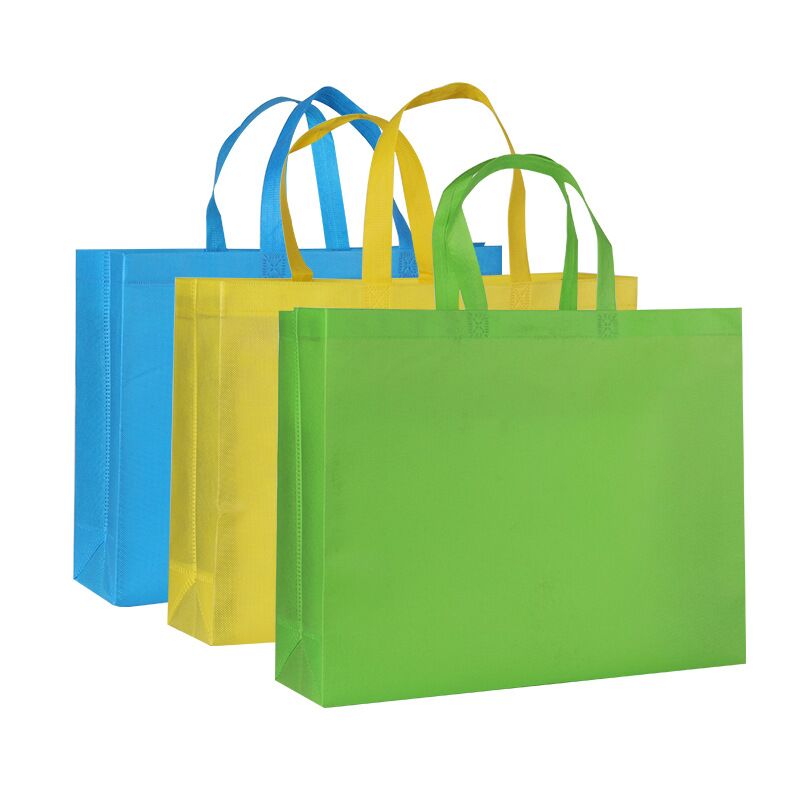Promotional pp non-woven printed tote shopping bag wholesale/printable reusable non woven shopping tote bag