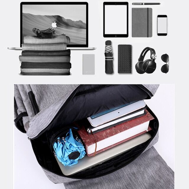 nove dizajnerske školske torbe za tinejdžere 15,6 inča laptop ruksak torba sa usb