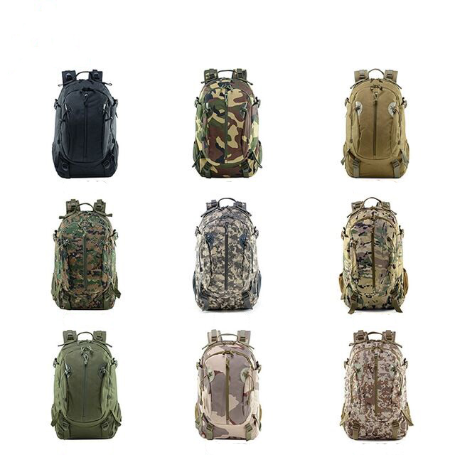 2019 New Capacity Waterproof Climbing Hiking Military Tactical Backpack Bag Camping Mountaineering