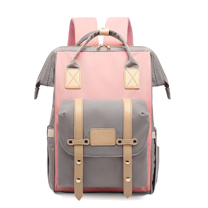 custom printing adult land multifunction mummy baby bag canvas insular import backpack baby diaper bag